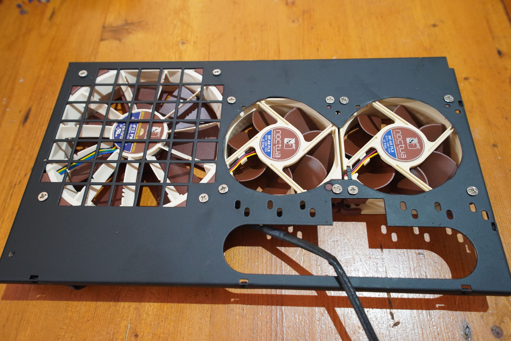 Extra intake fans